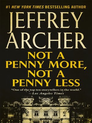 not a penny more not a penny less book review